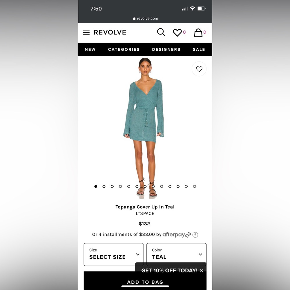 L’Space beach cover up